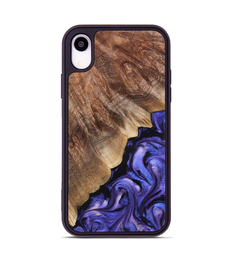 iPhone Xr Wood Phone Case - Dick (Purple, 822148)
