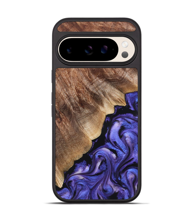 Pixel 10 Wood Phone Case - Dick (Purple, 822148)