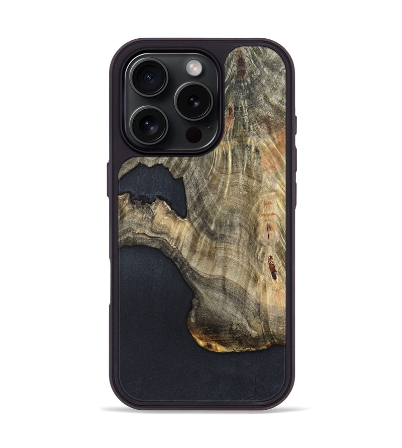 iPhone 16 Pro Wood Phone Case - Selah (Wood Burl, 822155)