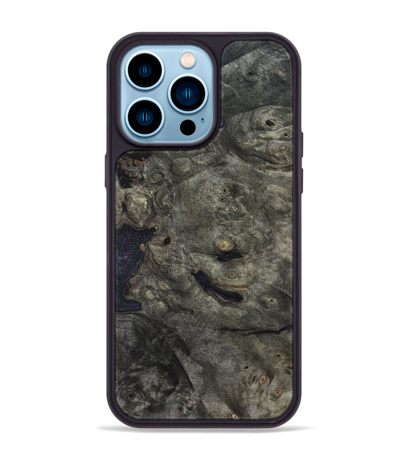 iPhone 14 Pro Max Wood Phone Case - Meadow (Wood Burl, 822156)