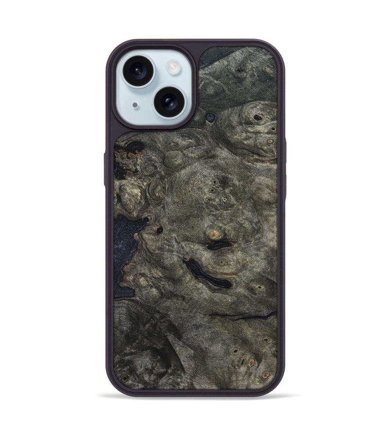 iPhone 15 Wood Phone Case - Meadow (Wood Burl, 822156)