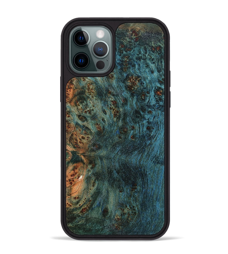 iPhone 12 Pro Max Wood Phone Case - Ashly (Wood Burl, 822157)