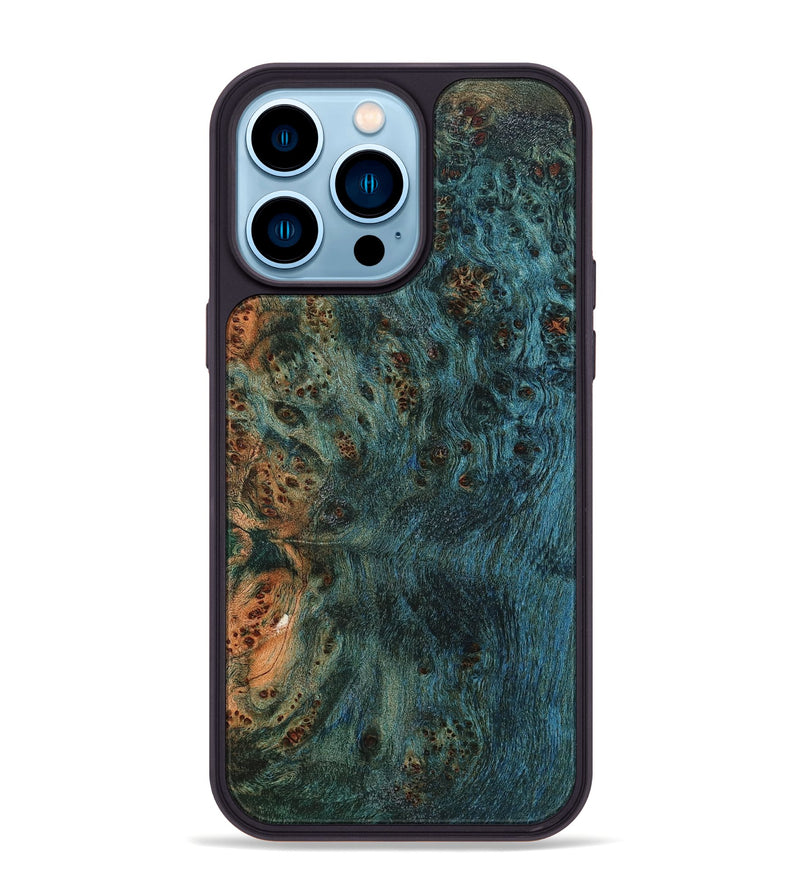iPhone 14 Pro Max Wood Phone Case - Ashly (Wood Burl, 822157)