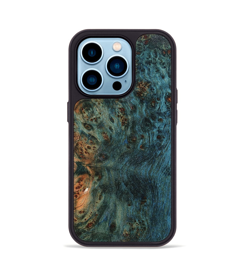 iPhone 14 Pro Wood Phone Case - Ashly (Wood Burl, 822157)