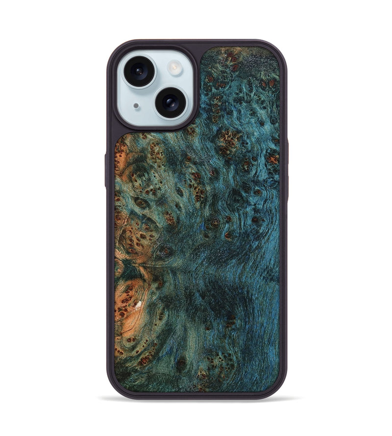 iPhone 15 Wood Phone Case - Ashly (Wood Burl, 822157)