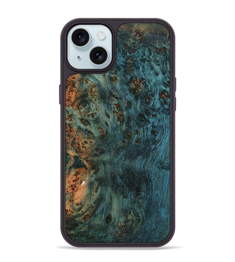 iPhone 15 Plus Wood Phone Case - Ashly (Wood Burl, 822157)