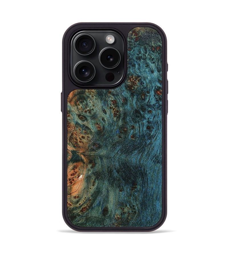iPhone 15 Pro Wood Phone Case - Ashly (Wood Burl, 822157)
