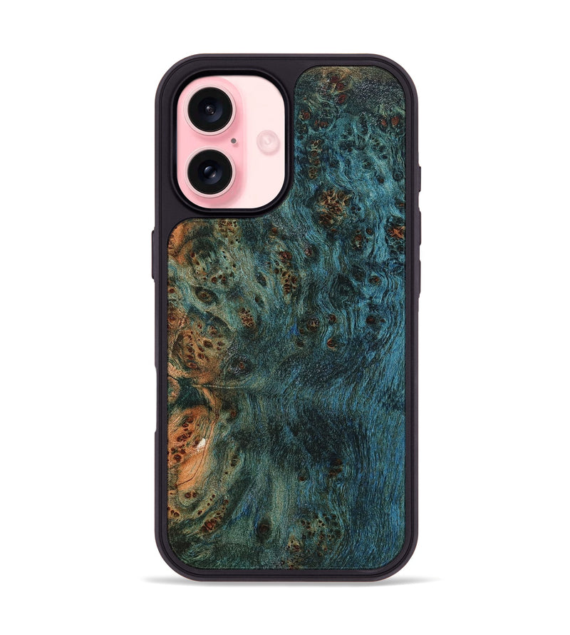 iPhone 16 Wood Phone Case - Ashly (Wood Burl, 822157)