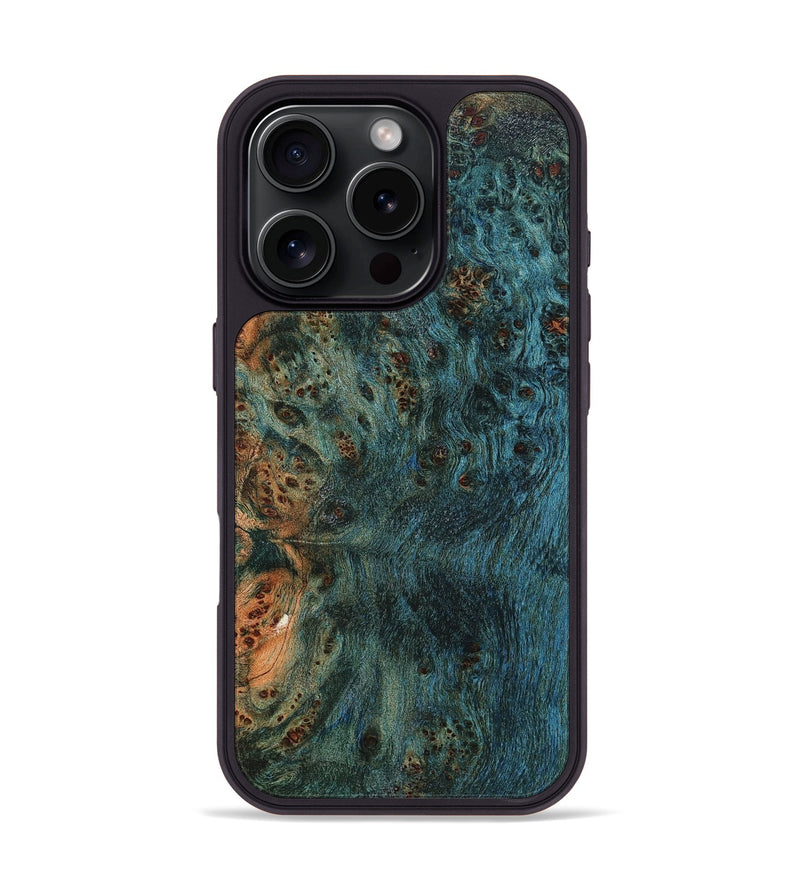 iPhone 16 Pro Wood Phone Case - Ashly (Wood Burl, 822157)