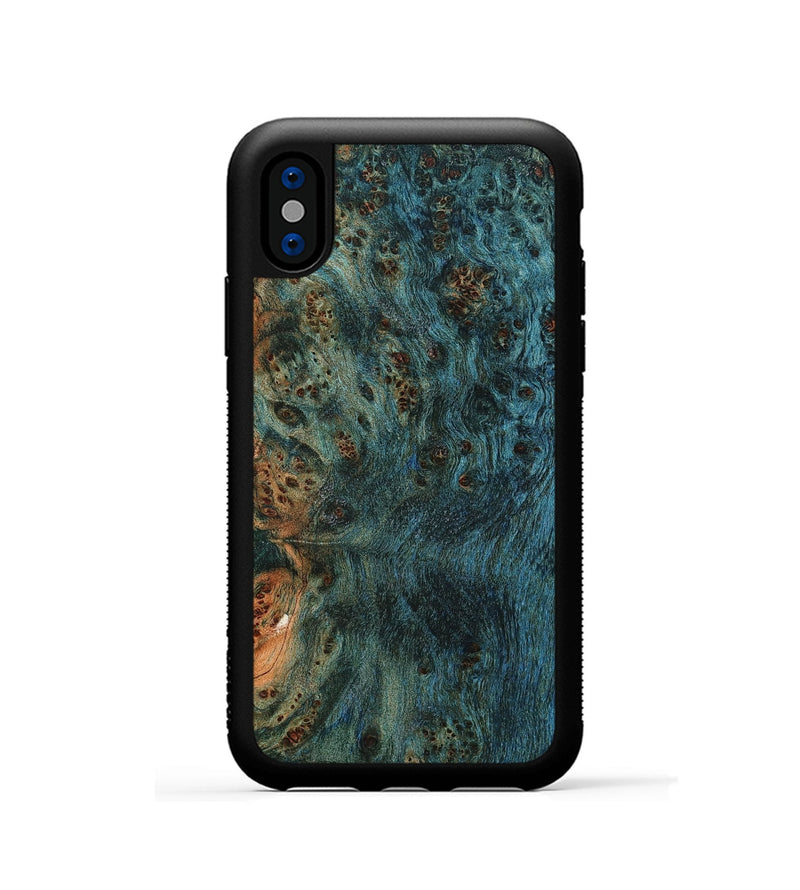 iPhone Xs Wood Phone Case - Ashly (Wood Burl, 822157)