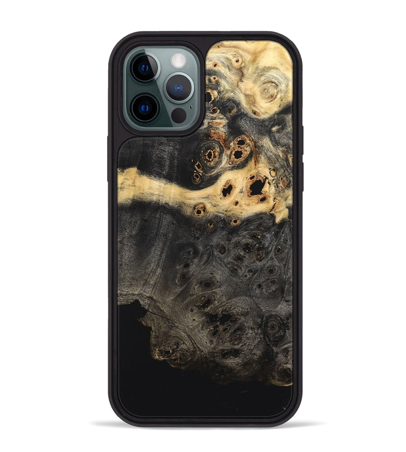 iPhone 12 Pro Max Wood Phone Case - Brylee (Wood Burl, 822158)