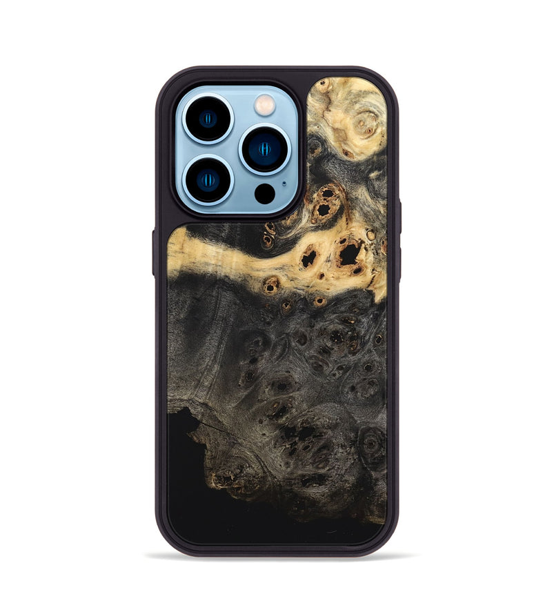 iPhone 14 Pro Wood Phone Case - Brylee (Wood Burl, 822158)