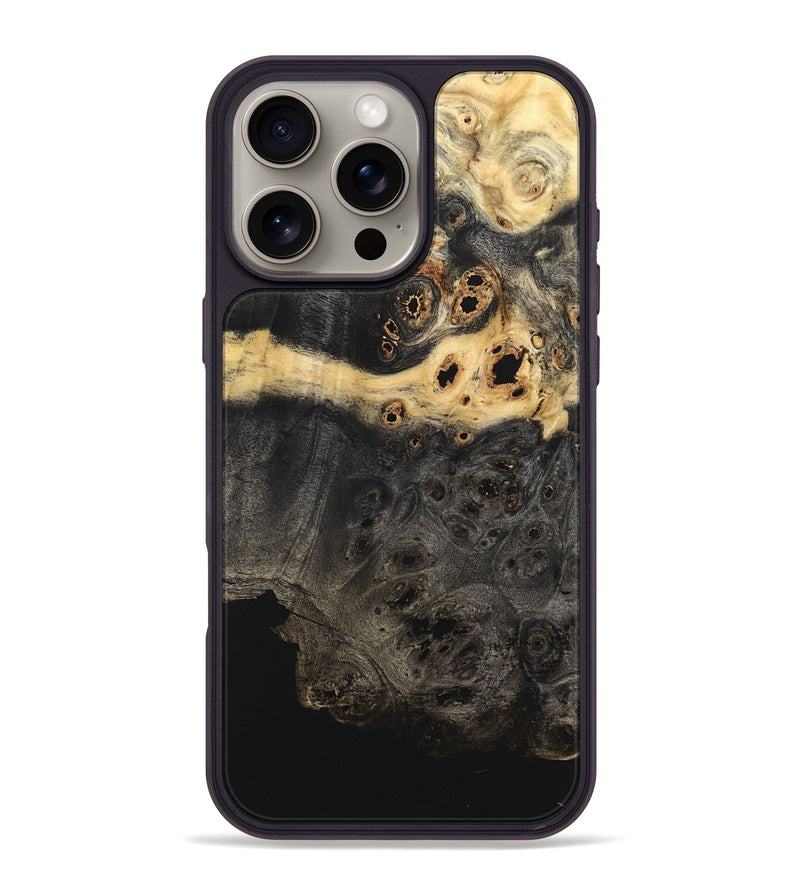 iPhone 16 Pro Max Wood Phone Case - Brylee (Wood Burl, 822158)