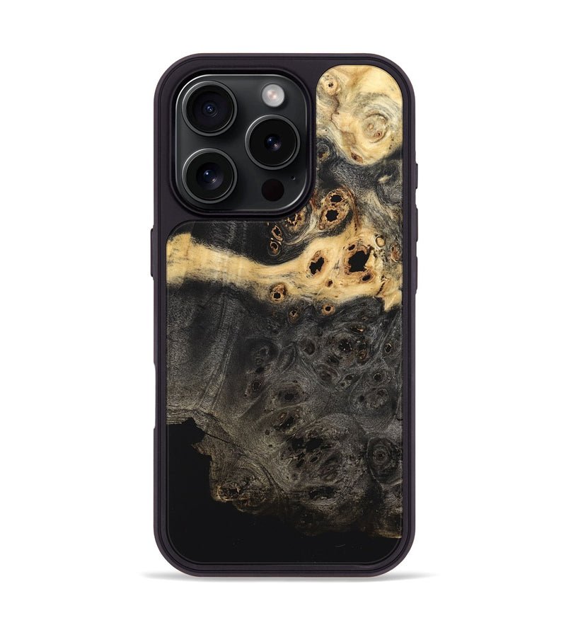 iPhone 16 Pro Wood Phone Case - Brylee (Wood Burl, 822158)
