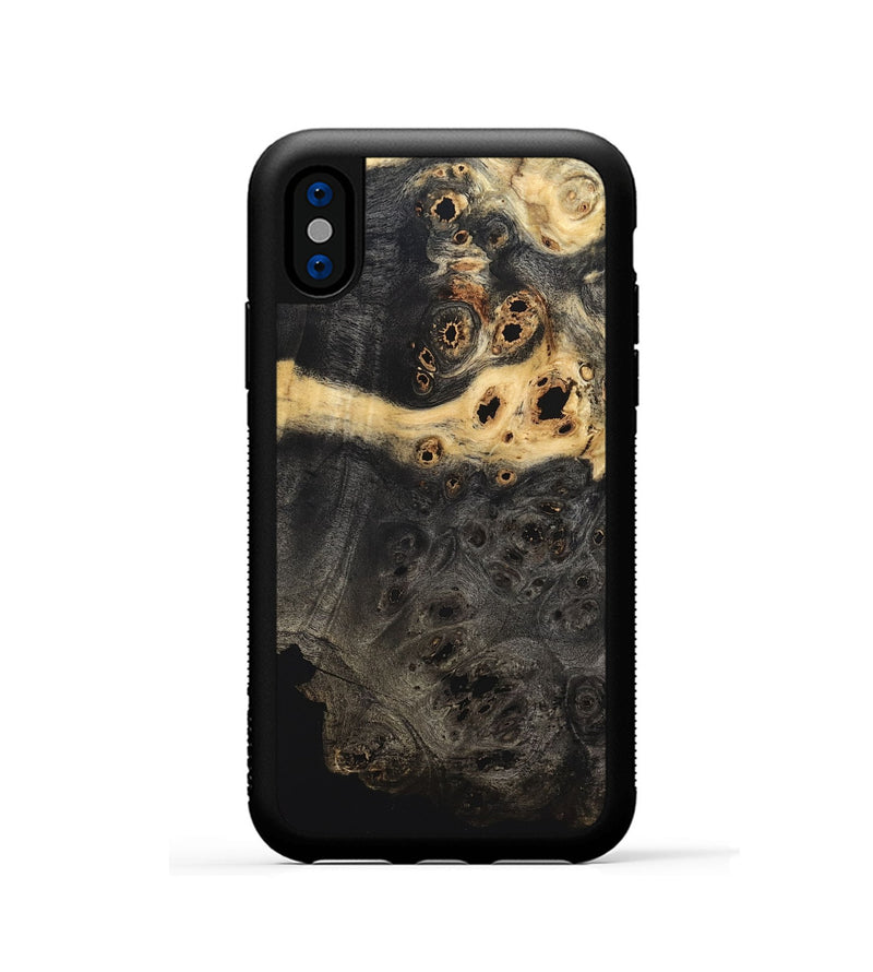 iPhone Xs Wood Phone Case - Brylee (Wood Burl, 822158)