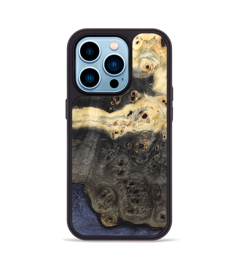 iPhone 14 Pro Wood Phone Case - Kristyn (Wood Burl, 822159)