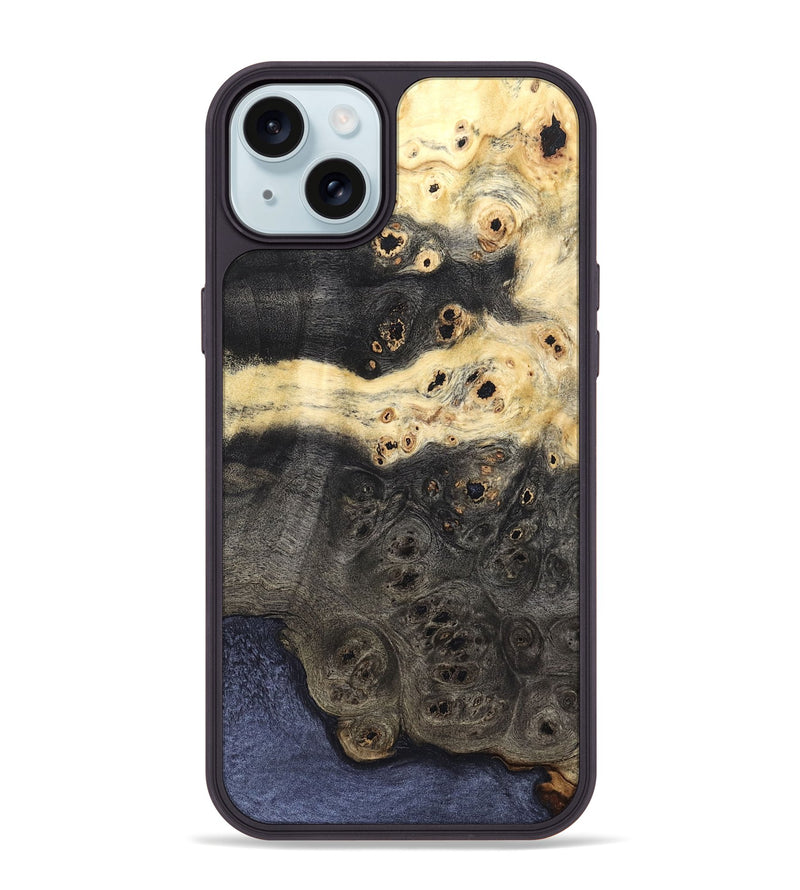iPhone 15 Plus Wood Phone Case - Kristyn (Wood Burl, 822159)
