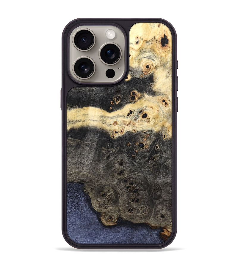 iPhone 15 Pro Max Wood Phone Case - Kristyn (Wood Burl, 822159)
