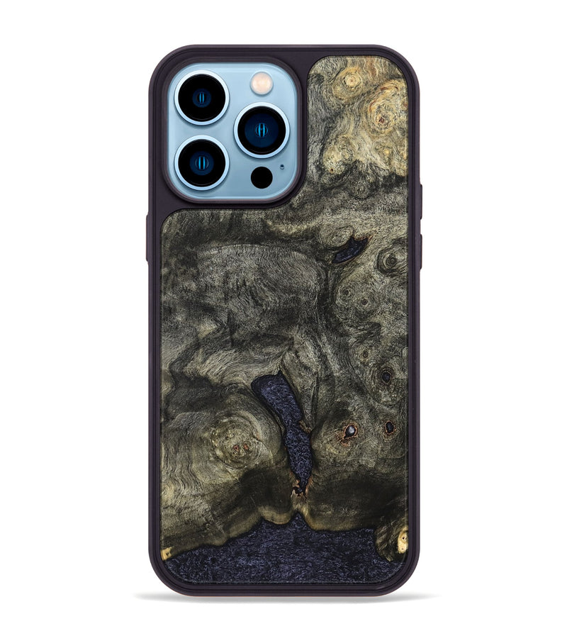 iPhone 14 Pro Max Wood Phone Case - Seymour (Wood Burl, 822160)