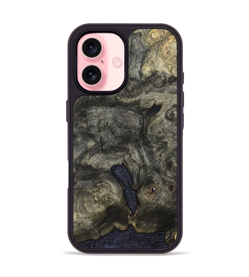 iPhone 16 Wood Phone Case - Seymour (Wood Burl, 822160)