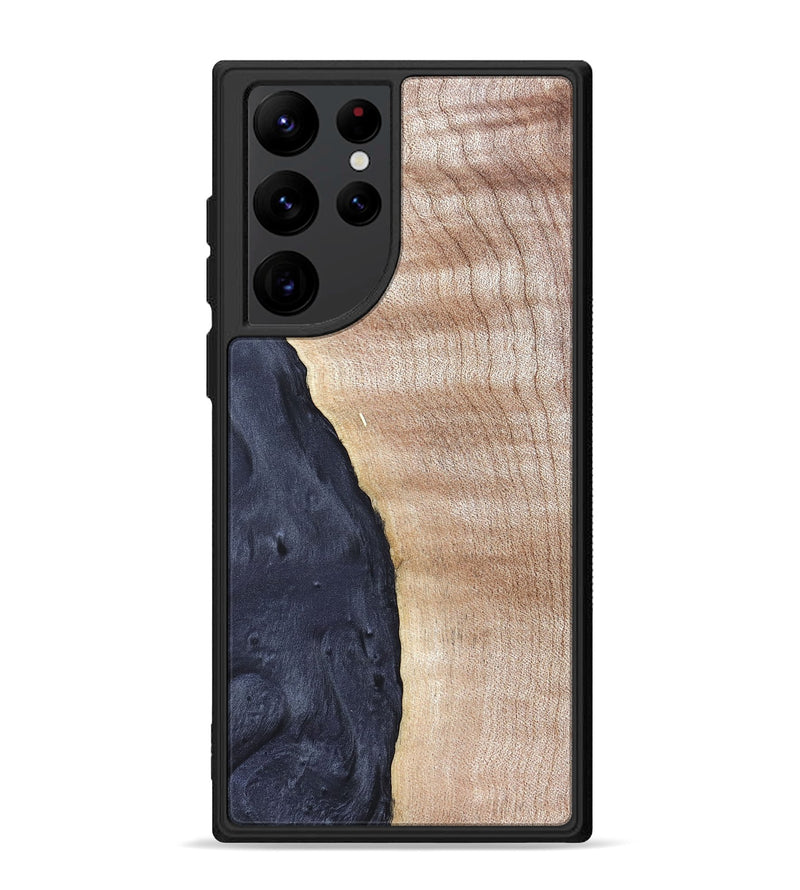 Galaxy S22 Ultra Wood Phone Case - Thad (Wood Burl, 822173)
