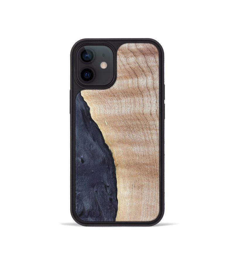 iPhone 12 mini Wood Phone Case - Thad (Wood Burl, 822173)