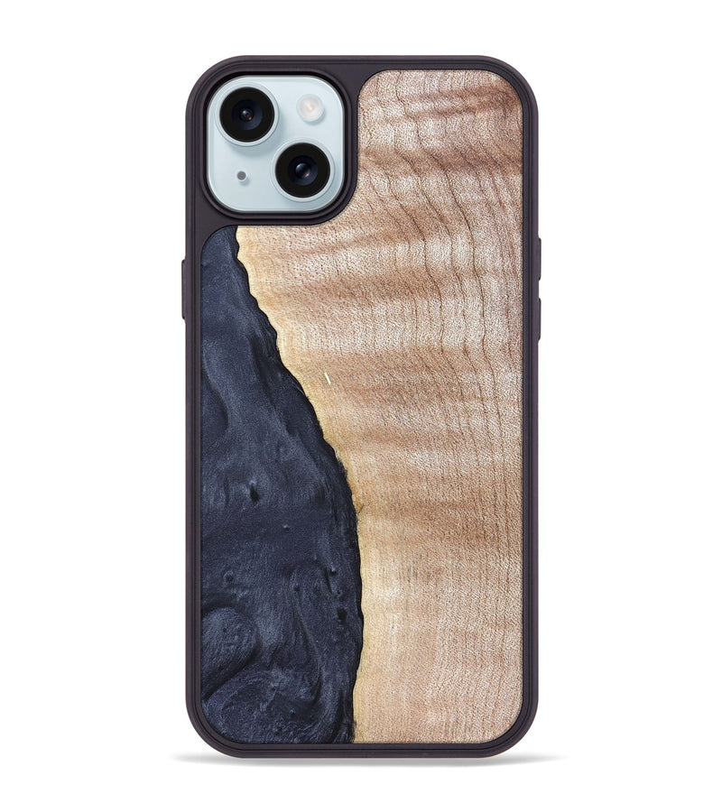 iPhone 15 Plus Wood Phone Case - Thad (Wood Burl, 822173)