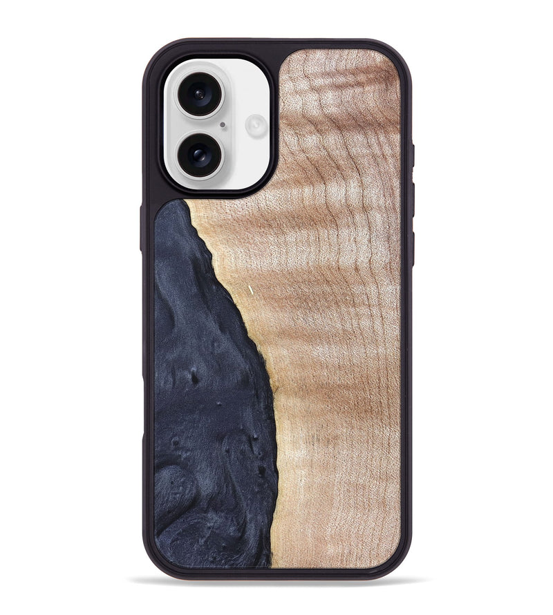 iPhone 16 Plus Wood Phone Case - Thad (Wood Burl, 822173)