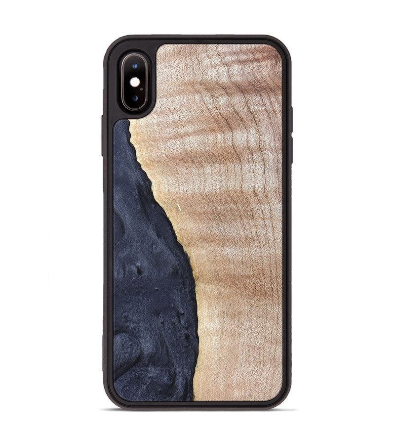 iPhone Xs Max Wood Phone Case - Thad (Wood Burl, 822173)