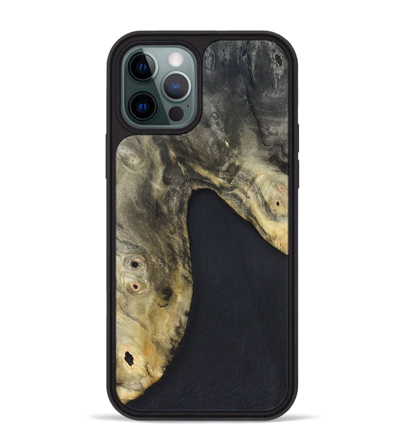 iPhone 12 Pro Max Wood Phone Case - Hester (Wood Burl, 822176)