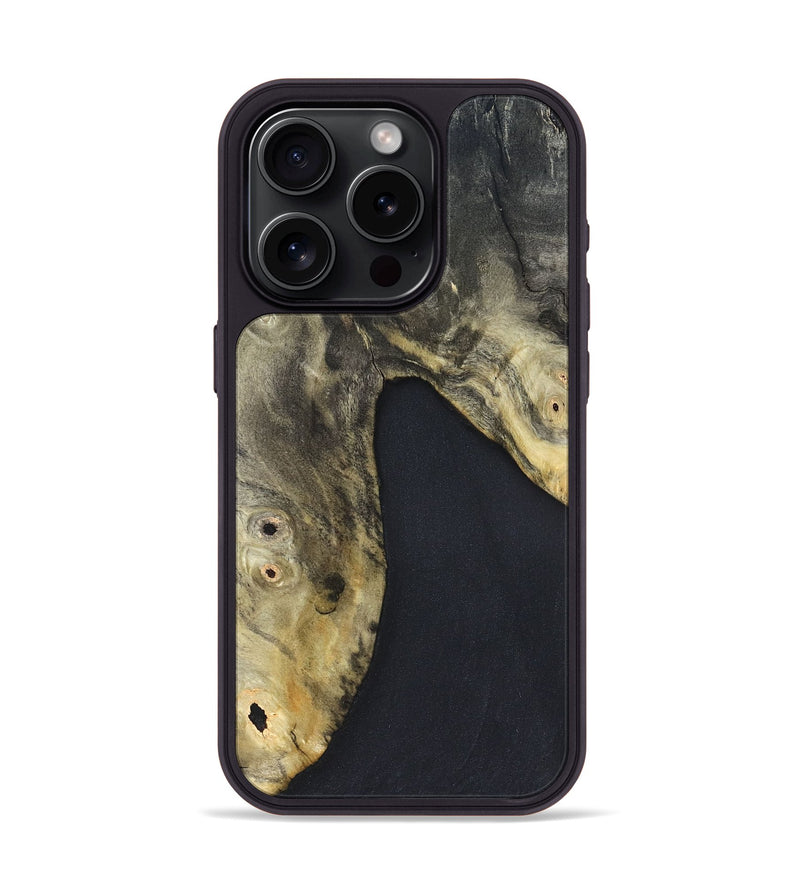 iPhone 15 Pro Wood Phone Case - Hester (Wood Burl, 822176)