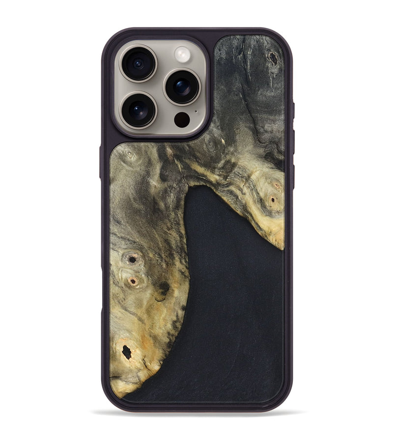 iPhone 16 Pro Max Wood Phone Case - Hester (Wood Burl, 822176)