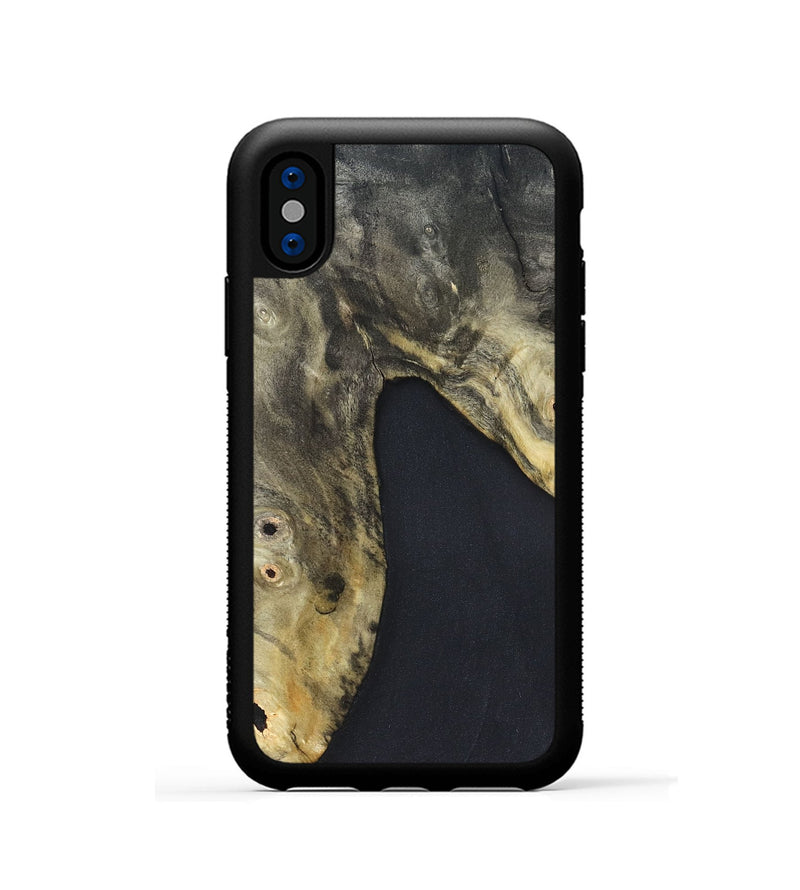 iPhone Xs Wood Phone Case - Hester (Wood Burl, 822176)