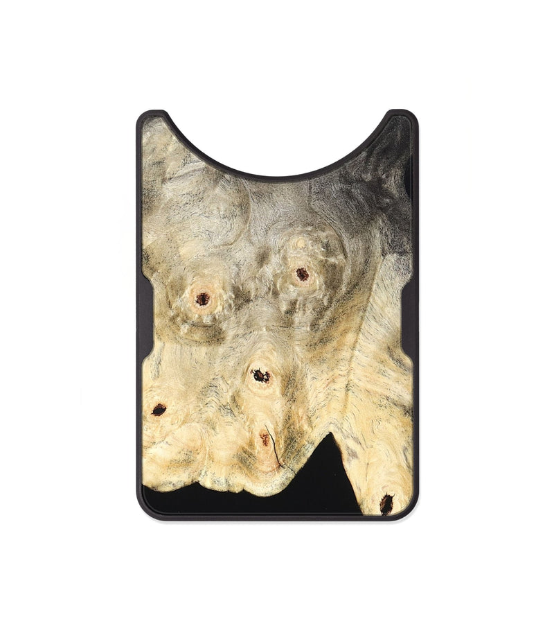 Alloy Wood Wallet - Vallie (Wood Burl, 822178)