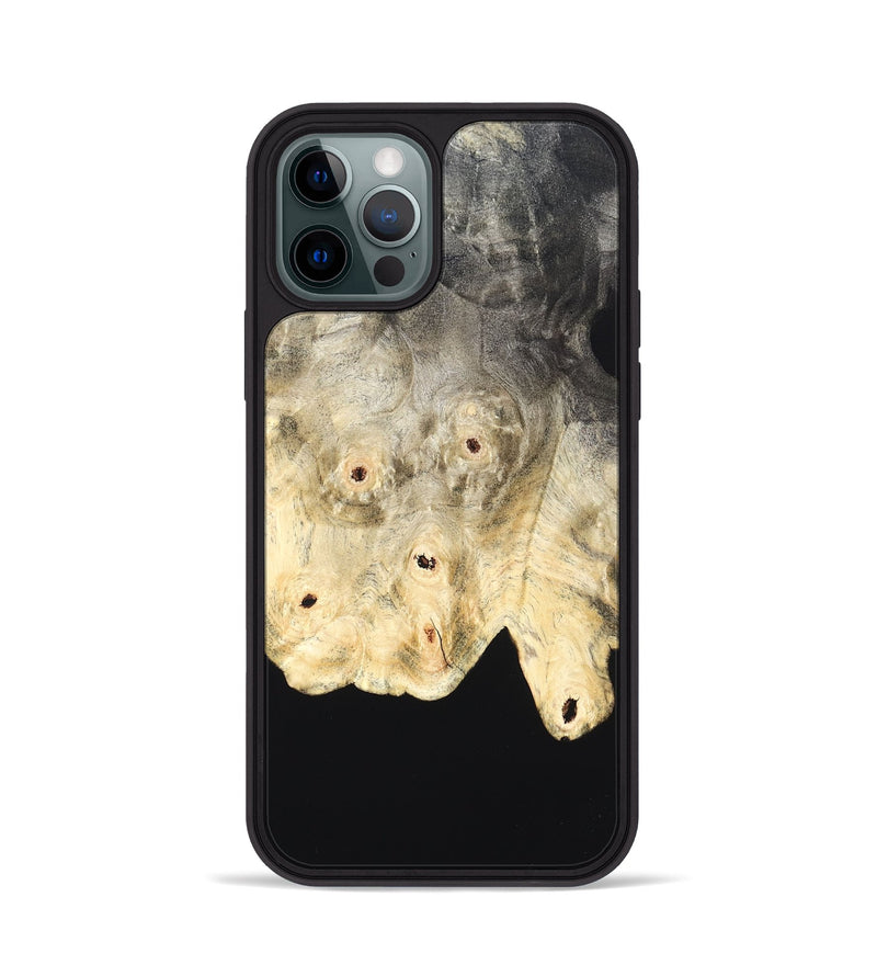 iPhone 12 Pro Wood Phone Case - Vallie (Wood Burl, 822178)