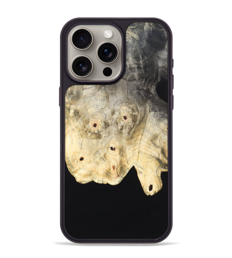 iPhone 15 Pro Max Wood Phone Case - Vallie (Wood Burl, 822178)