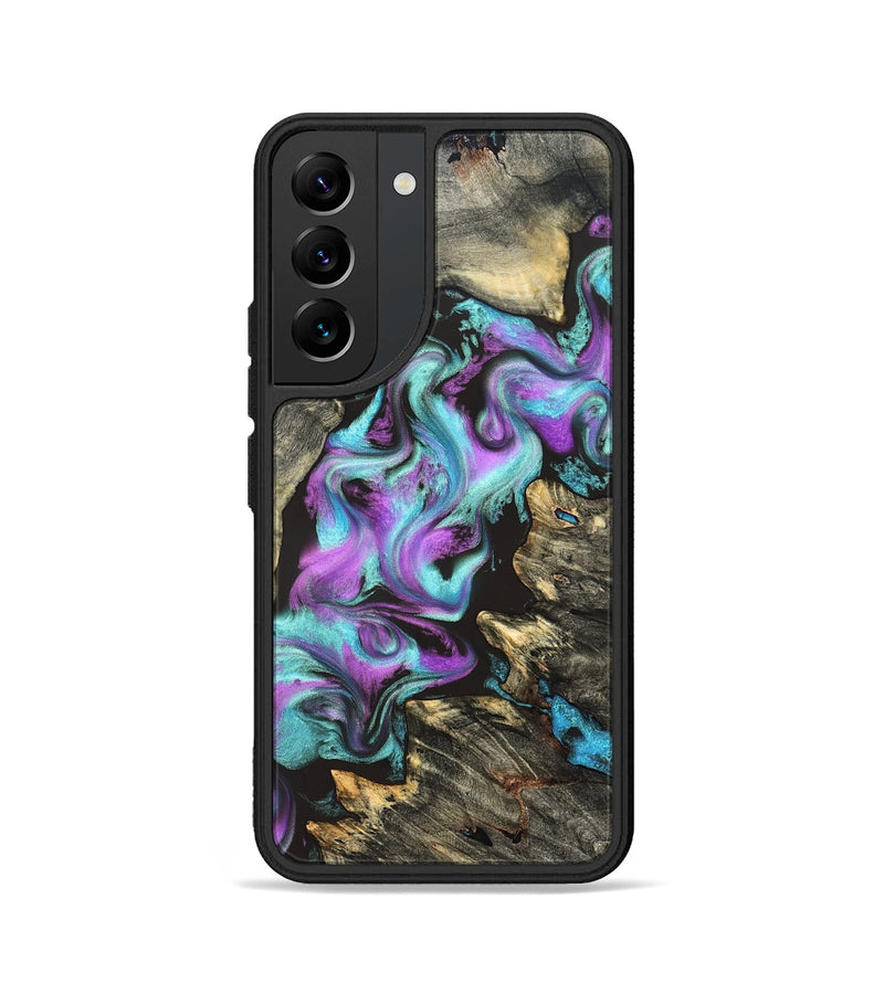 Galaxy S22 Wood Phone Case - Almeda (Purple, 822179)