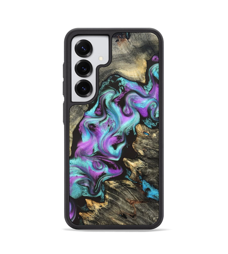 Galaxy S25 Wood Phone Case - Almeda (Purple, 822179)