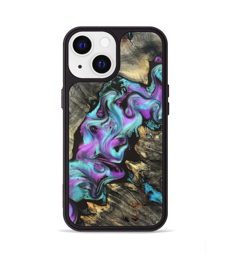 iPhone 13 Wood Phone Case - Almeda (Purple, 822179)