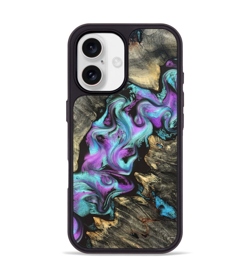 iPhone 17 Wood Phone Case - Almeda (Purple, 822179)