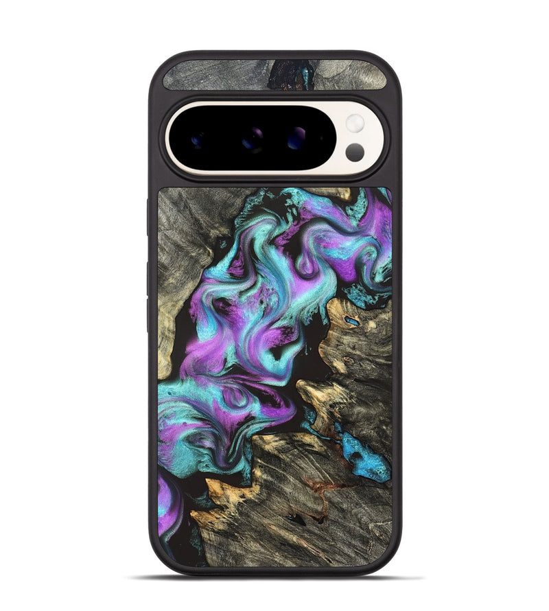 Pixel 9 Wood Phone Case - Almeda (Purple, 822179)