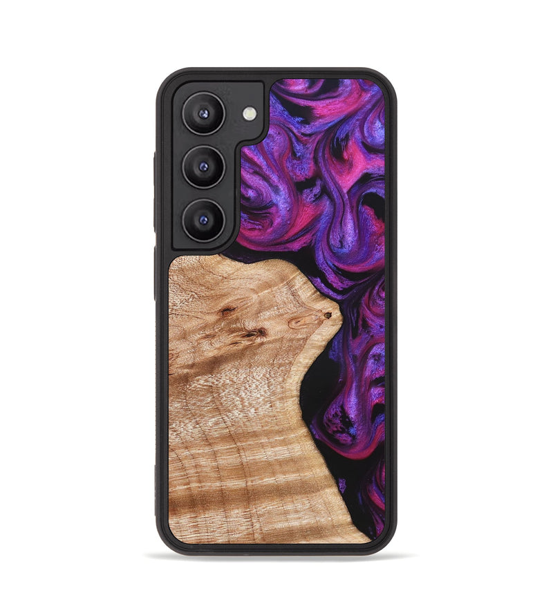 Galaxy S23 Wood Phone Case - Jenelle (Purple, 822183)