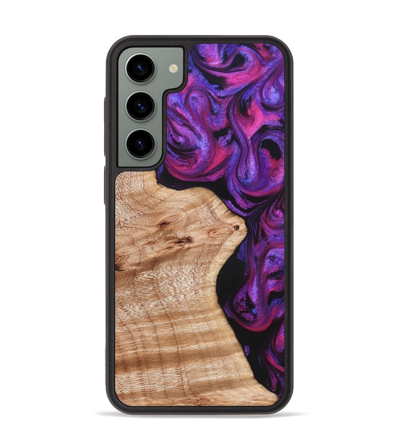 Galaxy S23 Plus Wood Phone Case - Jenelle (Purple, 822183)