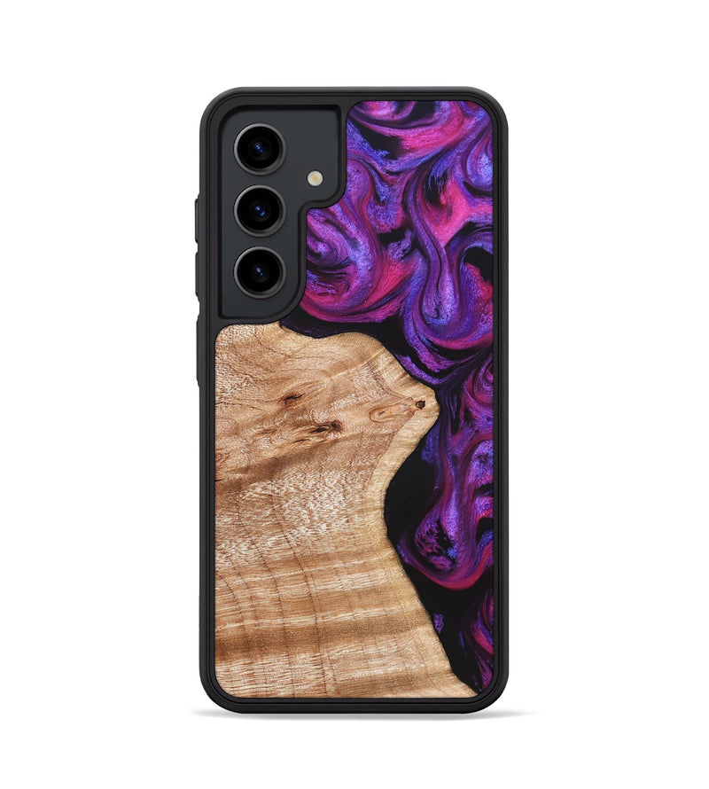 Galaxy S24 Wood Phone Case - Jenelle (Purple, 822183)