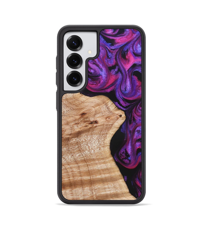Galaxy S25 Wood Phone Case - Jenelle (Purple, 822183)