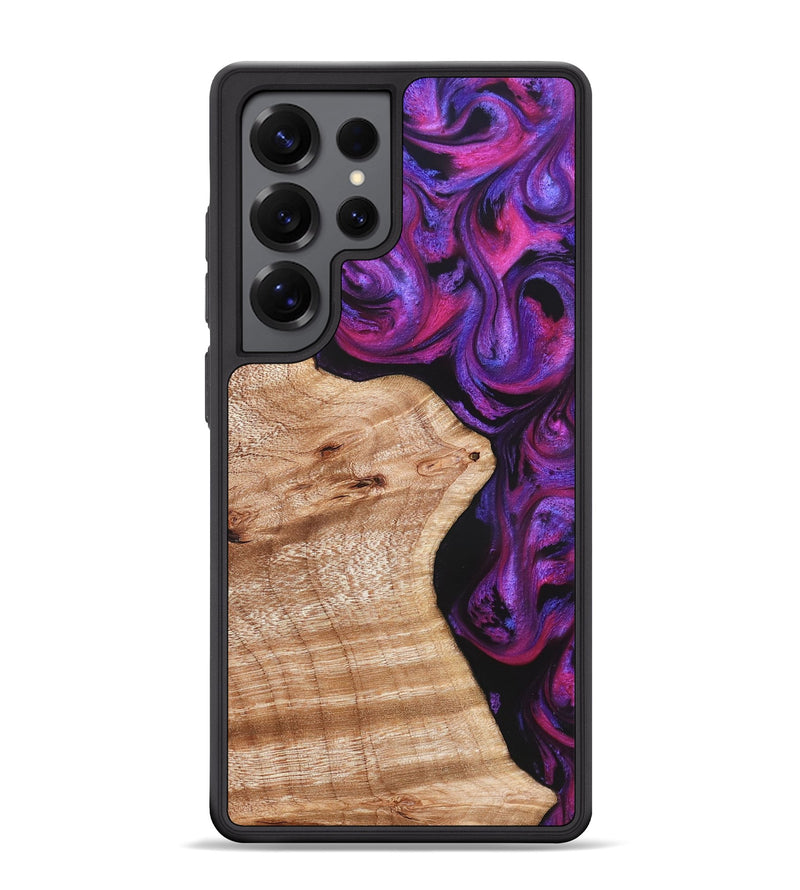 Galaxy S25 Ultra Wood Phone Case - Jenelle (Purple, 822183)