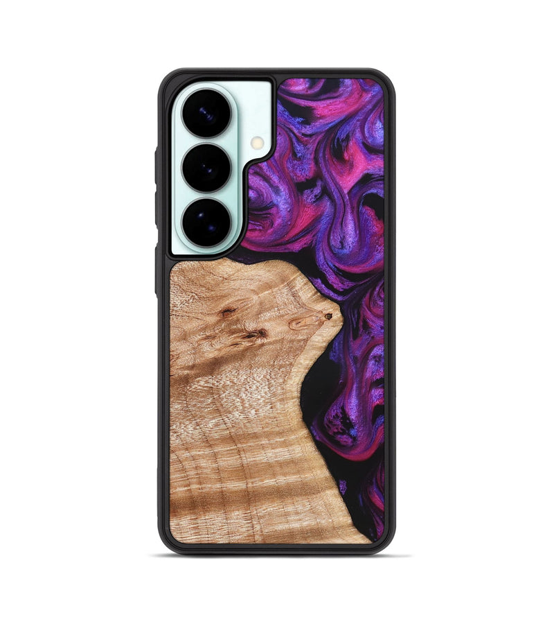 Galaxy S26 Wood Phone Case - Jenelle (Purple, 822183)