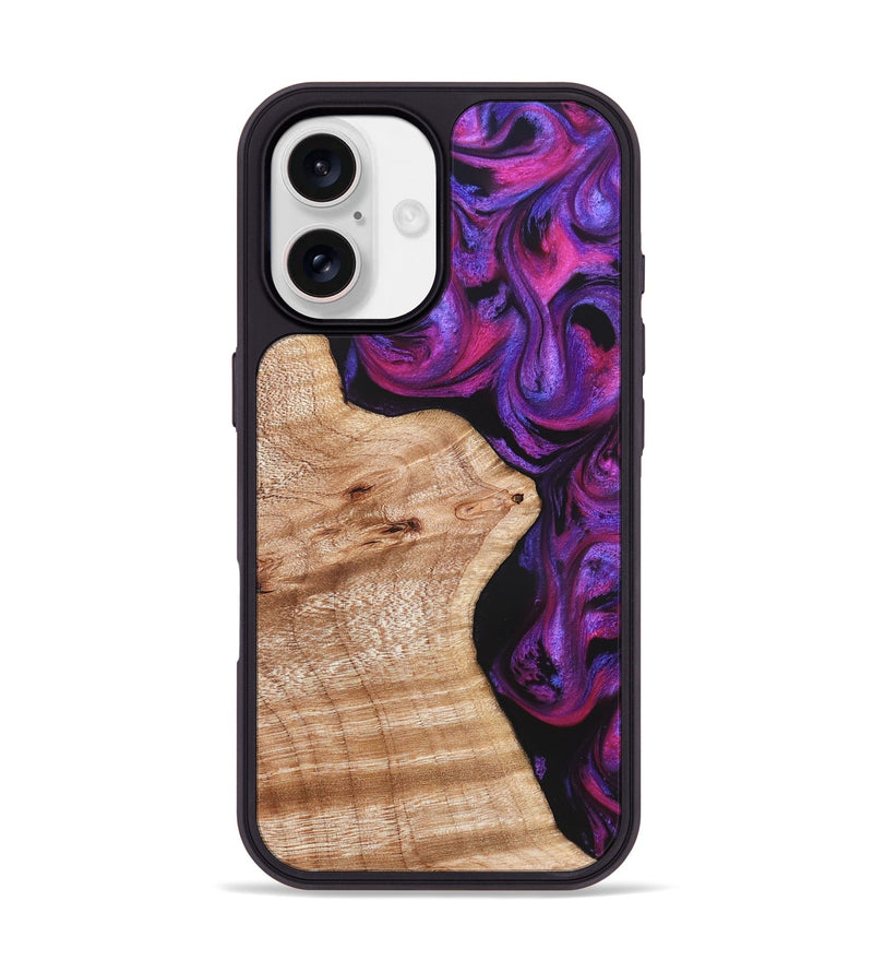 iPhone 17 Wood Phone Case - Jenelle (Purple, 822183)