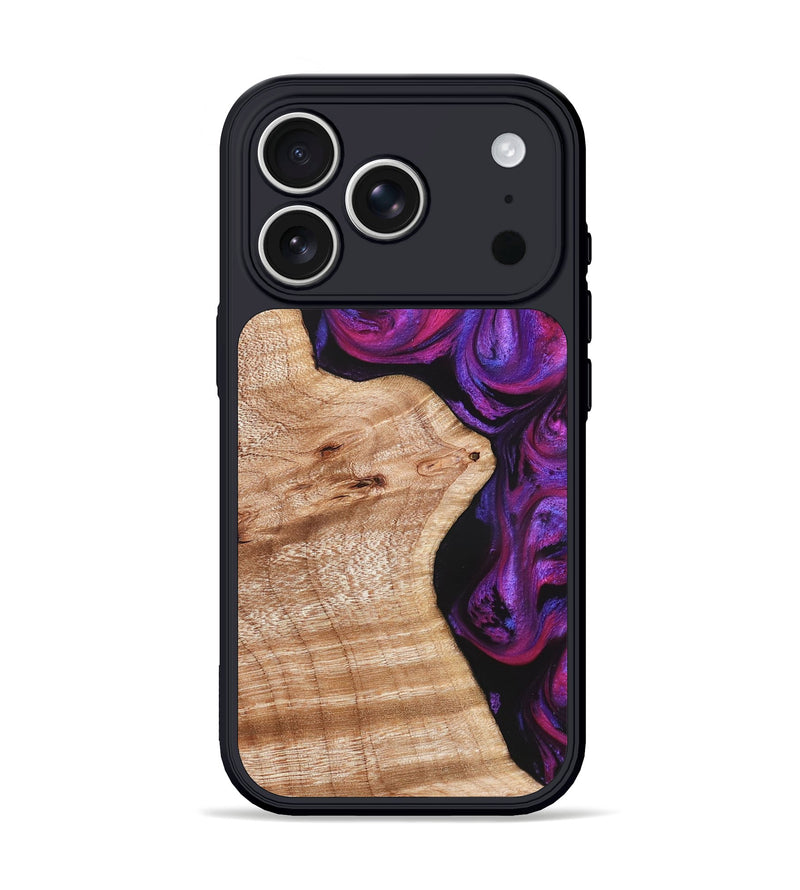 iPhone 17 Pro Wood Phone Case - Jenelle (Purple, 822183)