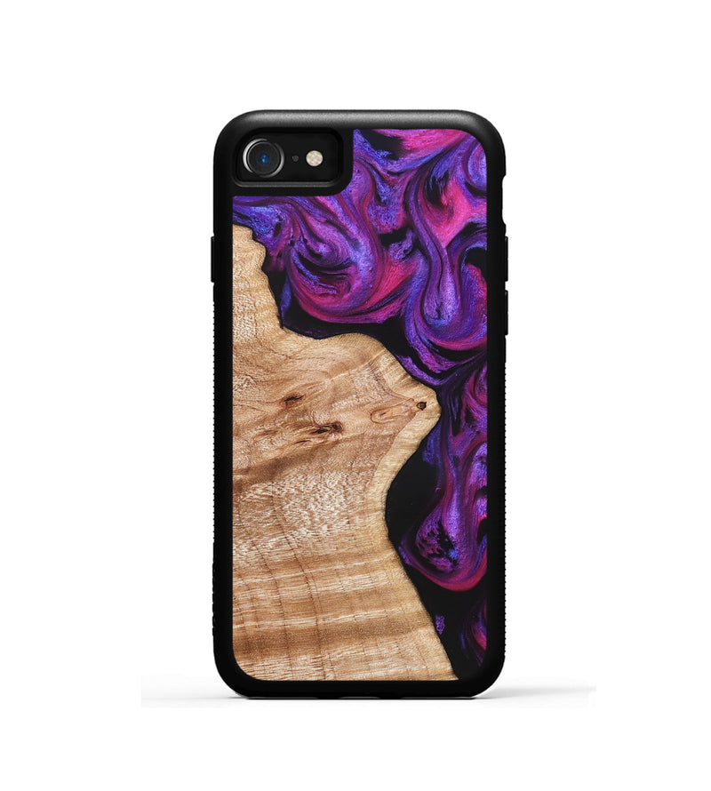 iPhone SE Wood Phone Case - Jenelle (Purple, 822183)